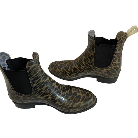 Sam Edelman Tinsley Leopard Rain Boots - Picture 6 of 10